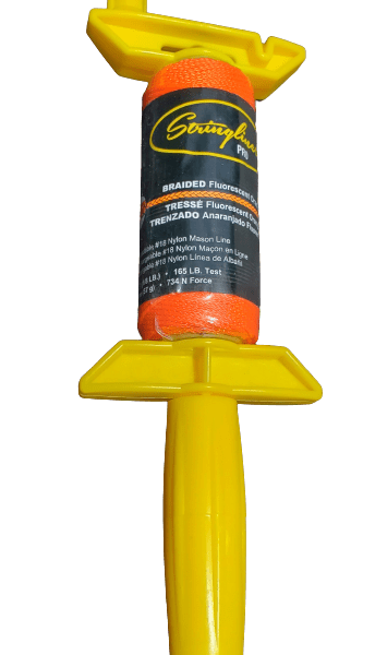 Stringliner 250 ft Polyethylene Fluorescent Yellow Pro Reel